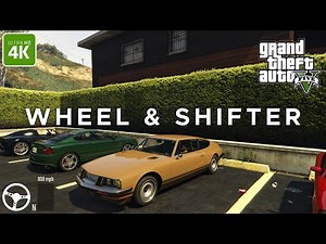 GTA 5 Steering Wheel + Manual Transmission Mod | Logitech G920 Steering Wheel Gameplay