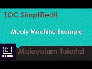 Mealy Machine |Example