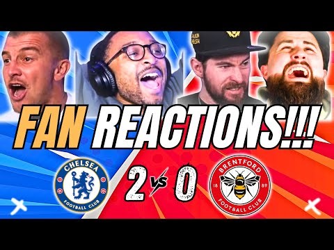 🔥💙 Chelsea Fans REACT to DOMINANT win | Chelsea 2–0 Brentford | Premier League