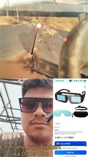 Auto darkening welding spack. Welding Skills Show😁