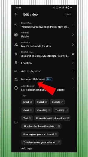 How To use invite Collaborator YouTube #youtubecollaboration
