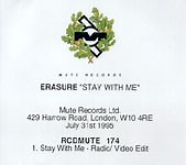 Erasure - Stay With Me