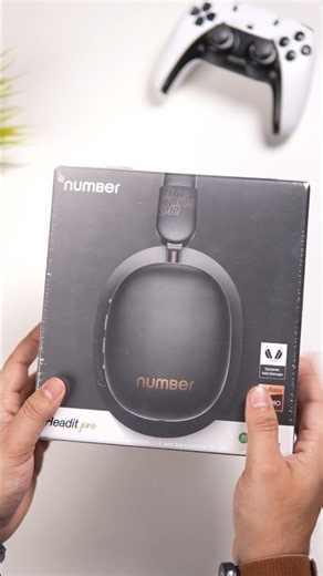 Number Headit Pro 🔥 ASMR Unboxing ✅ #headphone #shrorts #viral