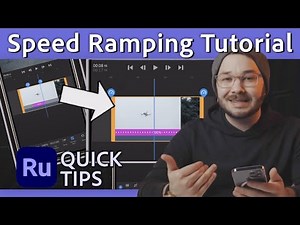 How to Use Speed Ramping in Premiere Rush | Tutorial with Tyler Babin | Adobe Video