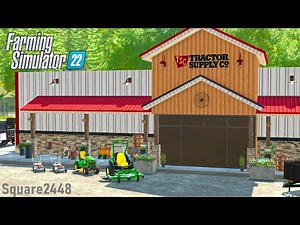 BUSY DAY At Tractor Supply! | NEW JOB | (ROLEPLAY) | Farming Simulator 22