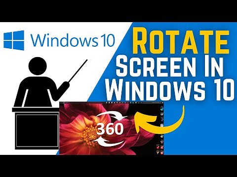 How To Rotate Screen In Windows 10 Using Keyboard