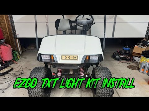 EZGO TXT Light Kit Installation - Illuminating Your Ride