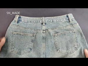 청바지 허리 예쁘게 줄이는 방법