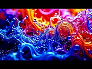 No Copyright Inc Visualized • Abstract Screensaver in 4K, UHD Living Liquid Wallpaper