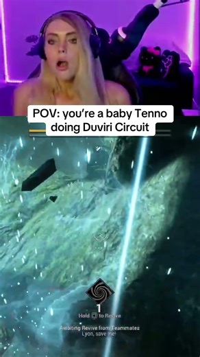 Baby Tenno does a Warframe Duviri circuit for the first time