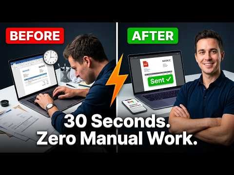How I Auto-Send Invoices the Second I Fill Out a Form (n8n Automation for Freelancers)