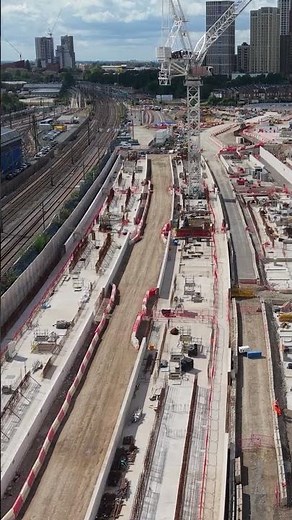 Watch the latest Old Oak Common Station project update #news #engineering #highspeedrail #hs2