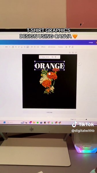 T-Shirt Graphic Design Using Canva: A Quick Guide
