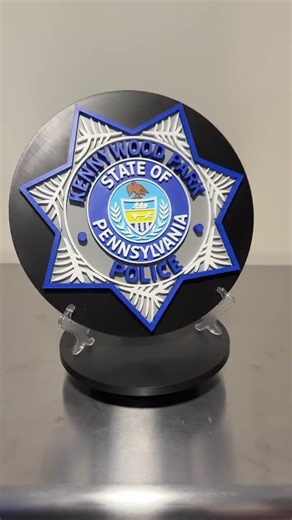Kennywood Park Police 3D Plaque - Pennsylvania Wall Decor - Etsy
