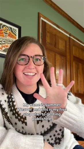 Summer Weaver on Instagram: "I’m ready to take this author thing SERIOUSLY 🥳 I learned soo much from the @reedsy_hq conference on How To Get A Publishing Deal, so I wanted to share some of my key takeaways when it comes to getting traditionally published. Here’s my five-step plan: 1. Get my manuscript as close to perfect as possible (doing multiple rounds of revisions) 2. Get feedback (from critique partners and/or beta readers) 3. Read within my genre to find recent comp titles (published with
