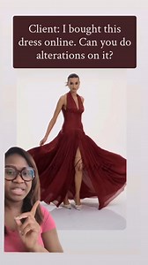 94K views · 2.8K reactions | Client: Can you do Alterations on a formal gown I bought online? | Monde's Threads | Facebook