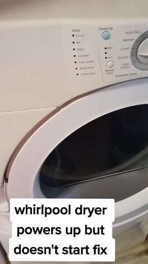 How to Fix Whirlpool Dryer - Easy DIY Repair Guide