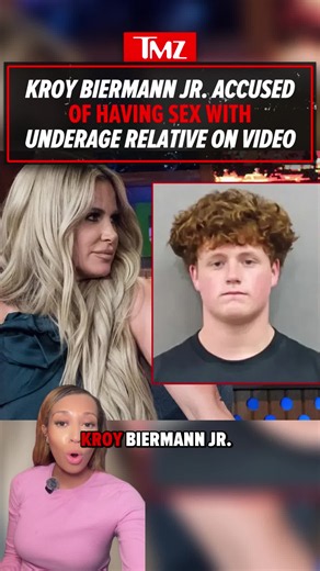 🚨Kroy Biermann Jr. is accused of having sex with an underage relative on video.
