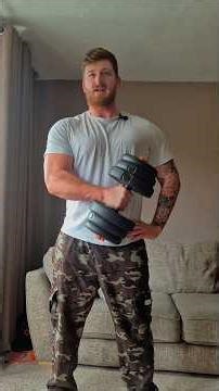 Dumbell Side Curl 💪🫶😎 #fyp #nevergiveup #homeworkout #bicepsworkout #bodygoals