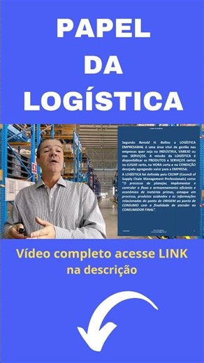 O Papel da Logística #shorts