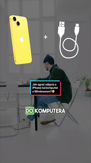 Jak zgrać zdjęcia z iPhone na komputer z Windowsem? Zobacz instrukcję krok po kroku✅ Zapisz ten film na pozniej, aby wrócić do niego kiedy będzie Ci potrzebny! Jesli używasz iPhone i chcesz zgrać foty na swój komputer z Windows… ➡️pobierz na komputer darmową apke iTunes, ➡️podłącz kablem iPhone do komputera i zaakceptuj komunikat na telefonie, ➡️wejdź w mój komputer i prawym przyciskiem myszy kliknij w ‚Apple iPhone’ -> ‚Importuj obrazy i wideo’ ➡️Zaznacz wybrane albumy (lub wszystkie zdjęcia) i
