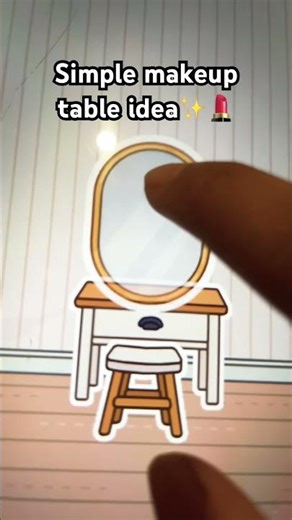 Simple makeup table ideas✨💄
