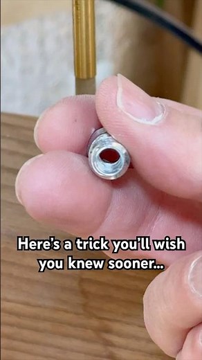 Perfectly Straight Threaded Inserts – No Jig Needed!