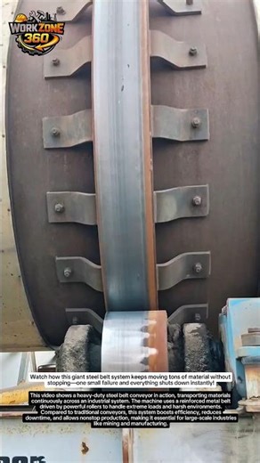 This Massive Steel Belt Machine Works NONSTOP… You Won’t Believe The Power!