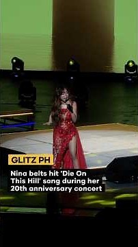 Nina performs hit song 'Die On This Hill' at her 20th anniversary concert
