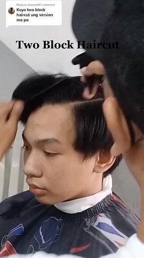 Reply to Deanwofit Two Block Haircut