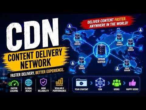 How Netflix Delivers Content So Fast? CDN Explained 🚀