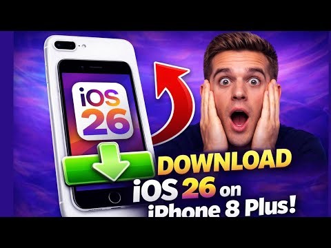 How to Download iOS 26 Update on iPhone 8 Plus | Install iOS 26 on iPhone 8 Plus (Step-by-Step)