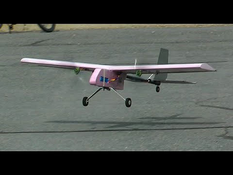 Twin Motor Heavy Lifter Cargo Plane - RCTESTFLIGHT -