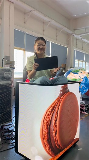 Ever seen a screen this vibrant? 🌈Our LED front desk display makes your messages pop – smooth motion, ultra-clear visuals, and easy customization.Perfect for offices, stores, and events!Want to light up your space? DM us to learn more! ✨#LEDdisplay #DigitalSignage #FrontDeskDesign #CreativeWorkspace #VisualMarketing #BrandExperience | Ocolour creative LED display