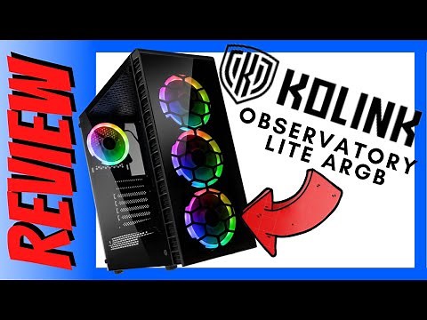 Kolink Observatory Lite PC Case Review - Budget Gaming PC Case