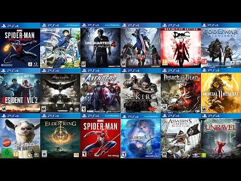 Top 28 Best PS4 GAMES OF ALL TIME | 28 amazing games for PlayStation 4