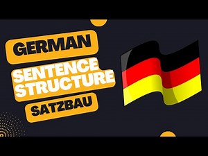 German Sentence Structure | Building German Sentences | LEVEL A1 | #german #germana1✅️