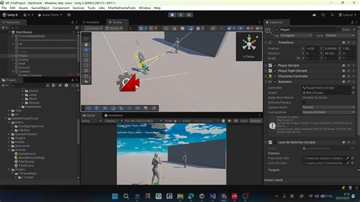 Unity 使用虚拟相机实现Lock On(逻辑讲解)