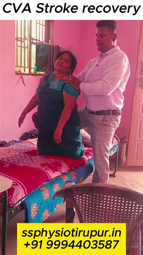 Stroke Recovery Journey | CVA Physiotherapy & Rehabilitation #strokerecovery #physiotherapytiruppur