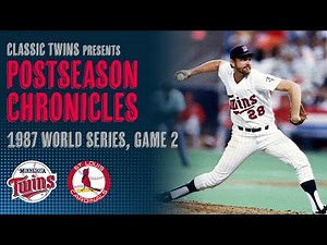 1987 WS, Game 2: Cardinals @ Twins