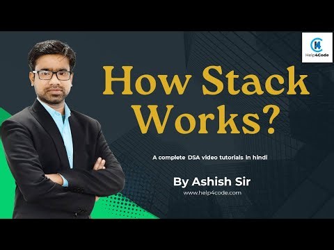 3 How Stacks Work | DSA | Data structure in hindi | #dsa #datastructureinhindi #stackworking