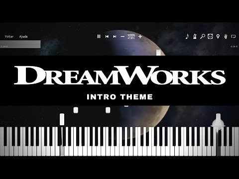 DreamWorks Animation Intro (2011) - Piano Tutorial