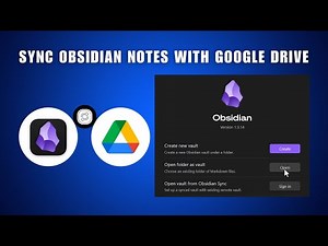 How to Sync Obsidian with Google Drive 2026 | Sync Obsidian Notes with Google Drive
