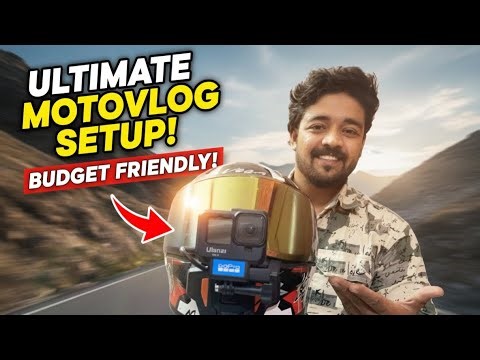 Ultimate Motovlog Setup Budget Friendly | Motovloging setup low budget..