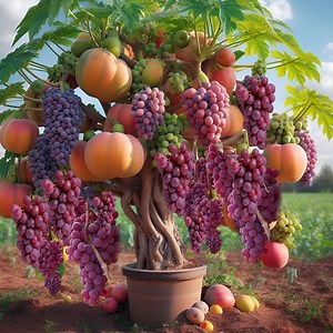 How to propagate grapes tree get more fruits than expected _ How to grafting grapes tree | Tree Garden