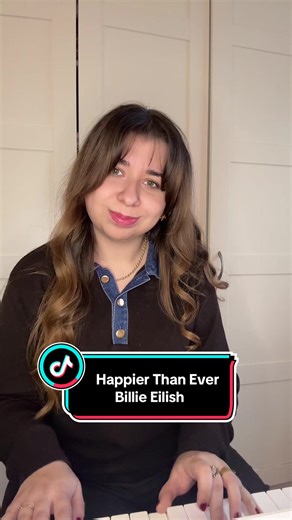 Happier Than Ever-Billie Eilish @BILLIE EILISH #fyp #pourtoi #billieeilish #happierthanever #cover