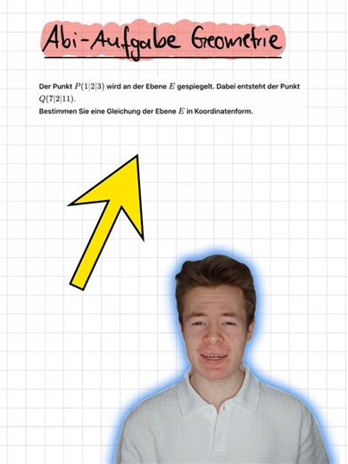 Geometrie-Aufgabe aus dem Matheabitur lösen