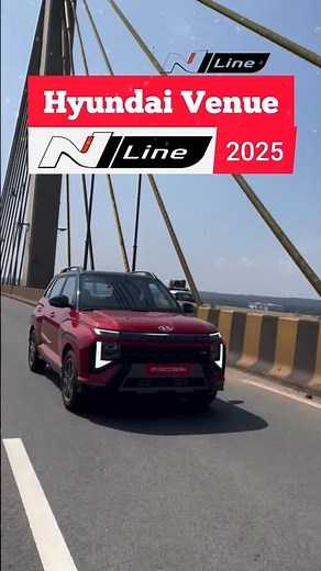 Hyundai Venue N Line 2025 On Road Look Powerful Road Presence & Sporty Style #hyundai #carreview
