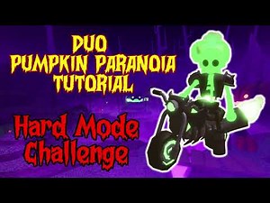 How DUO Pumpkin Paranoia HARD MODE CHALLENGE in Roblox Tower Heroes