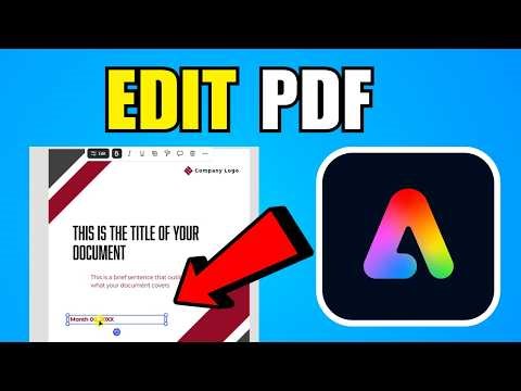 How To Edit A PDF In Adobe Express (2026) (Complete Guide)